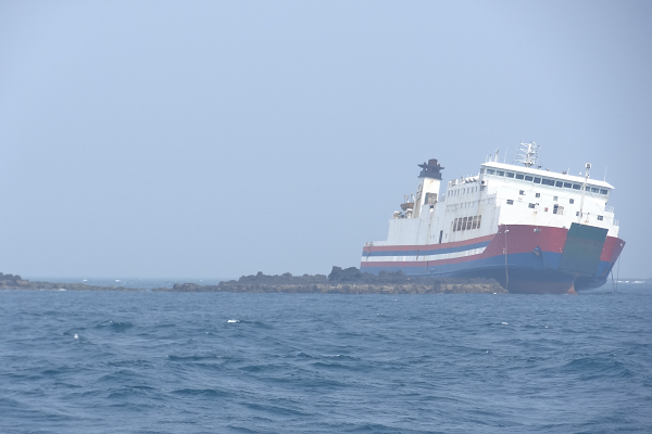 紐埃籍「耘海(YUN-HAI)輪」擱淺案將於近期內展開船體移除作業