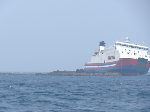 紐埃籍「耘海(YUN-HAI)輪」擱淺案將於近期內展開船體移除作業